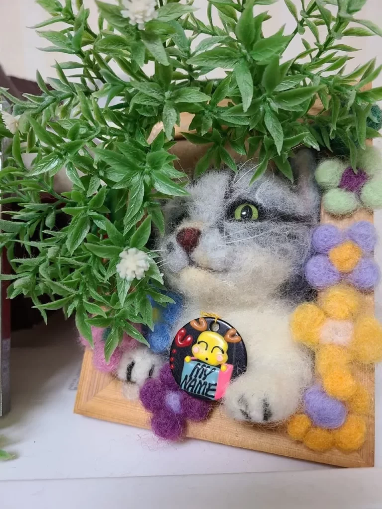 法恩寺どうぶつ供養塔陽なたギャラリー猫のぬいぐるみ画像_2