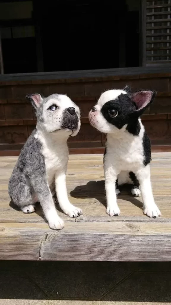 法恩寺どうぶつ供養塔陽なたギャラリー犬のぬいぐるみ画像_3